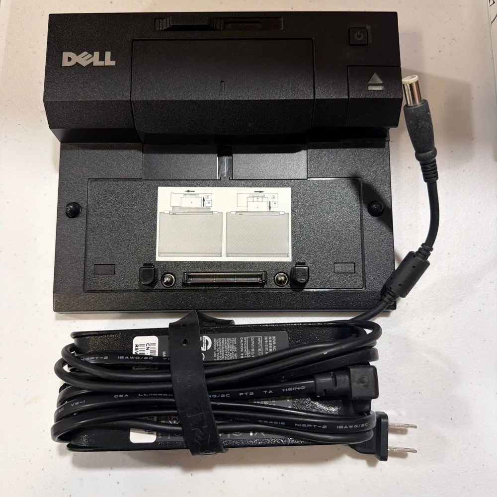 Dell E-Port Replicator Docking Station K07A Black Latitude Precision Dock